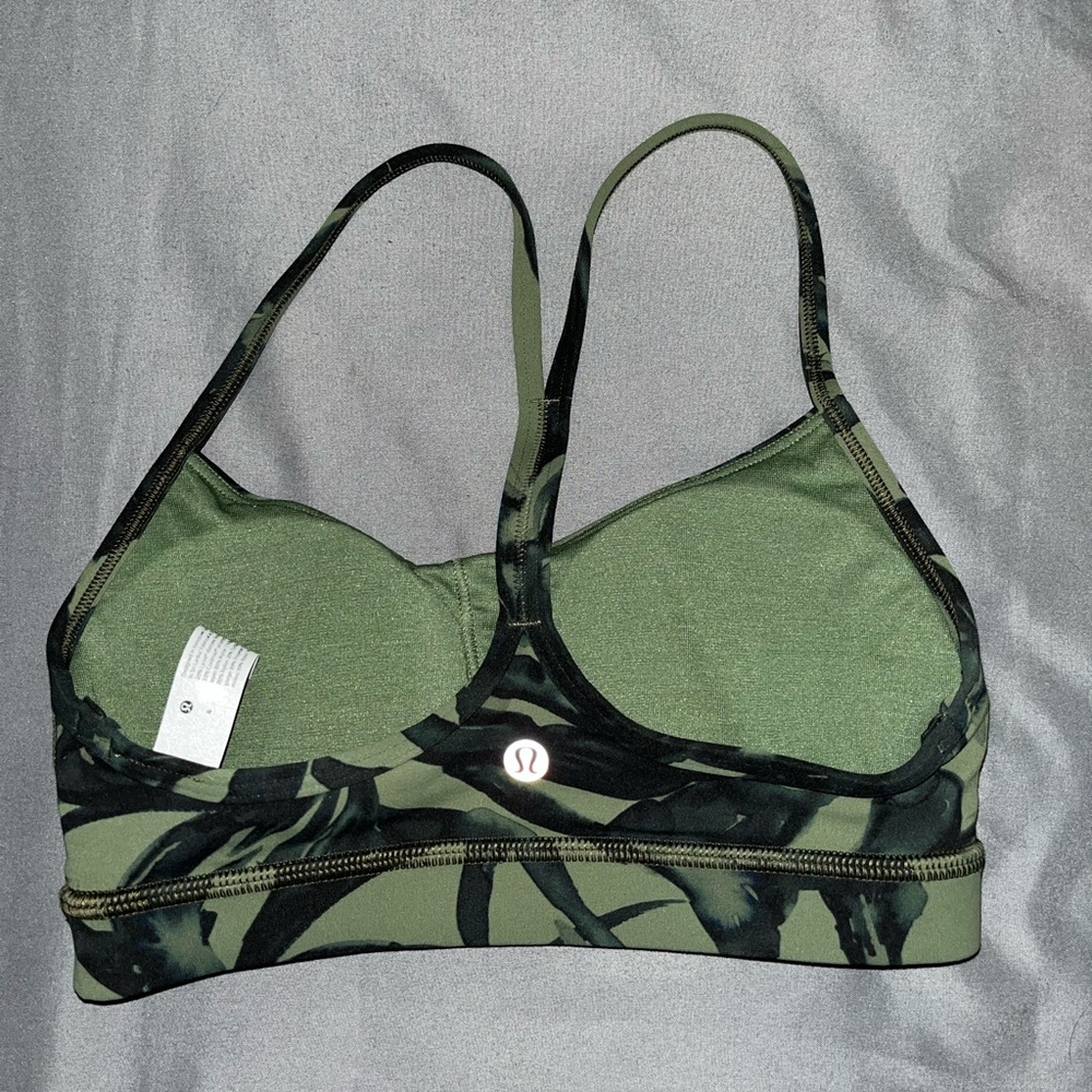 lululemon athletica Green and Black Sports Bra - Picture 2 of 5